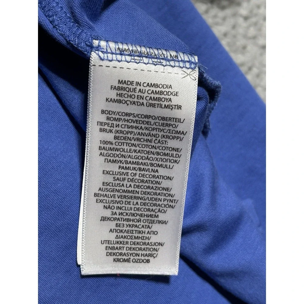 Polo Ralph Lauren Polo Shirt Mens XL Blue Classic Fit Flesh Pony‎ Casual Modern